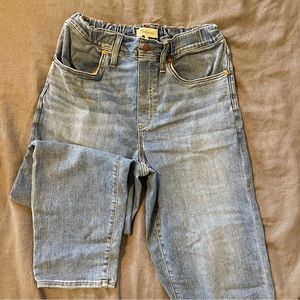 Madewell - Stretchy Cropped Jean - Size 28